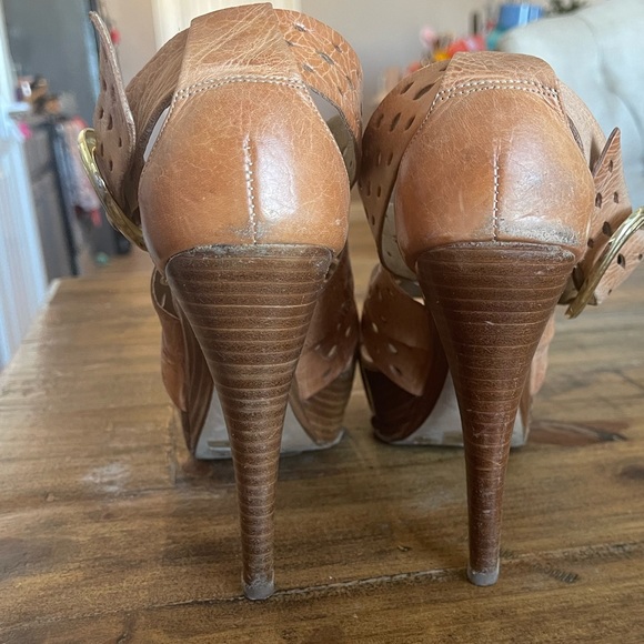 Jessica Simpson Annetty Sandal Heels GUC - Picture 5 of 6